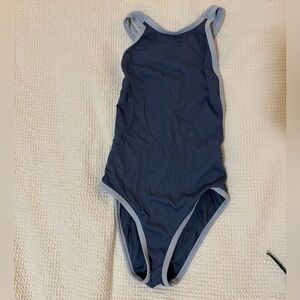high neck one piece swimsuit